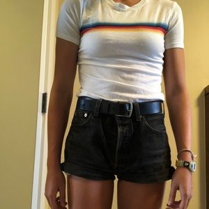 Brandy Melville rainbow shirt